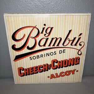 Vinyl Record Cheech And Chong Big Bambu LP 1972 *No Rolling Paper Included!